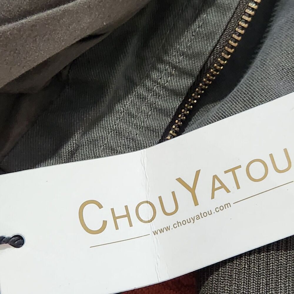 Chouyatou Jacket Women Size Medium Olive Green Color - Picture 11 of 15